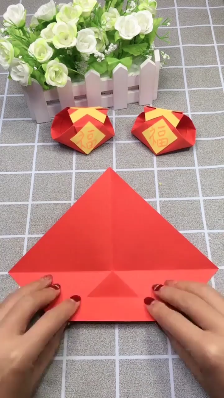 折纸手工福袋怎么做