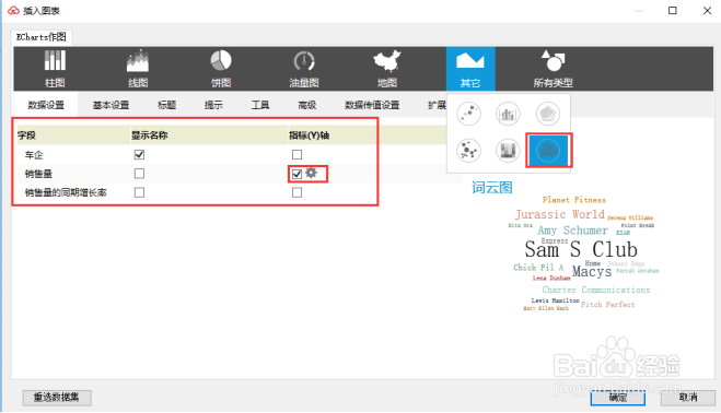 25个主流车企月热销表(Smartbi Demo)