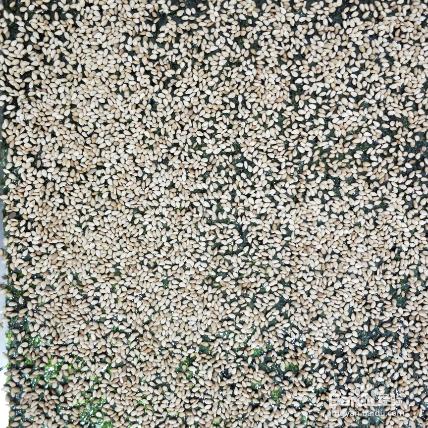 奶奶教你做芝麻海苔夹心