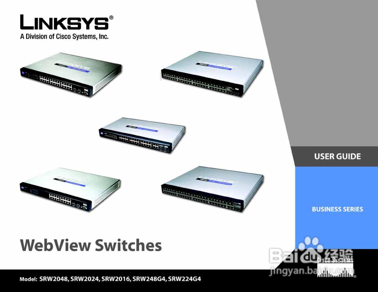 思科交换机SRW2016型使用说明书:[1]