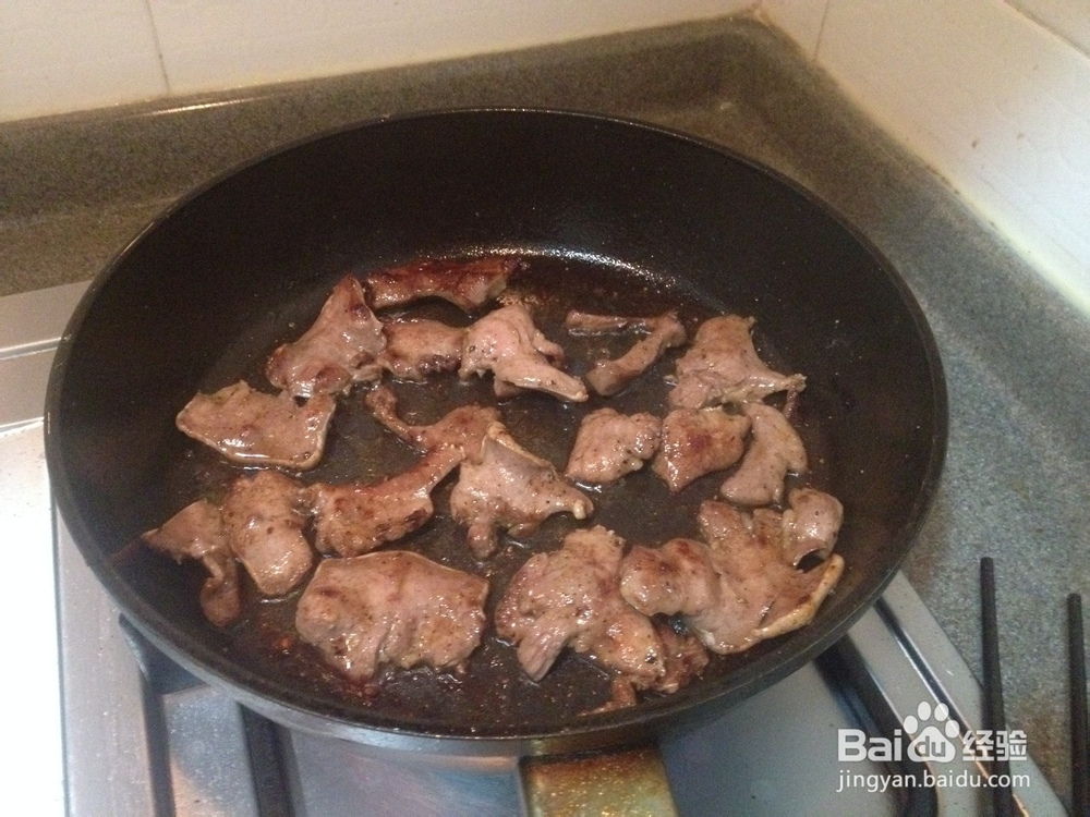 香煎铁板猪舌