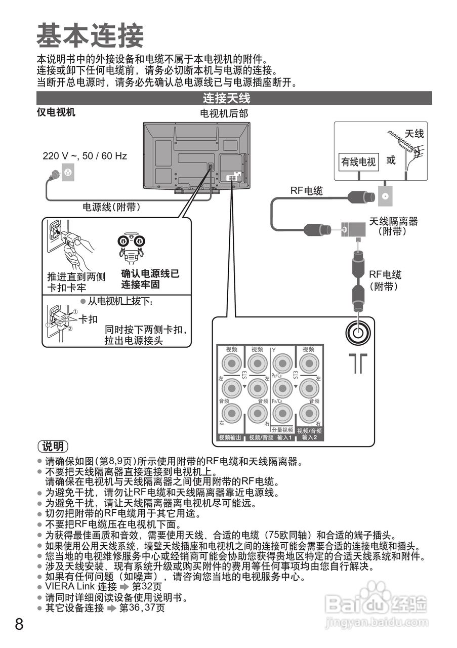 松下TH-P42C22C液晶彩电使用说明书:[1]