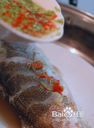 瘦身餐 泰式清蒸鲈鱼