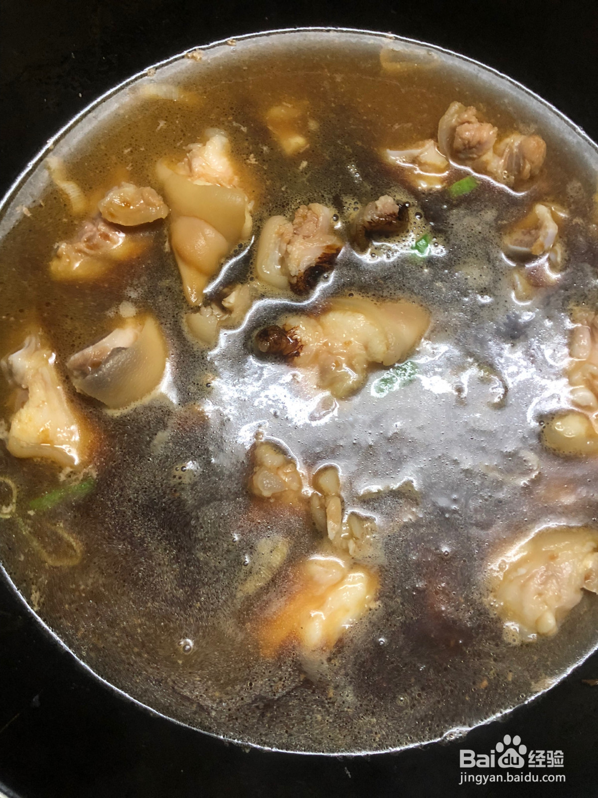 黄豆焖猪蹄香甜简易版的做法