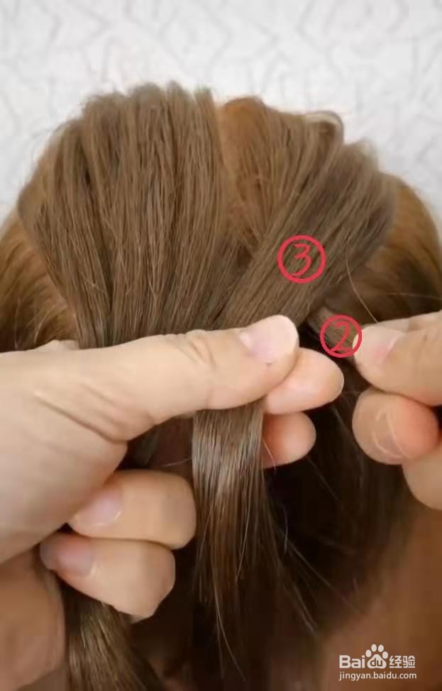 蜈蚣辫教程一步一步教