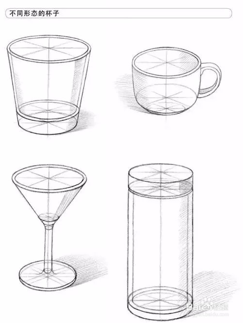素描静物器皿怎么画呢
