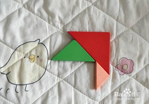 用七巧板怎样拼(站着的)老虎?