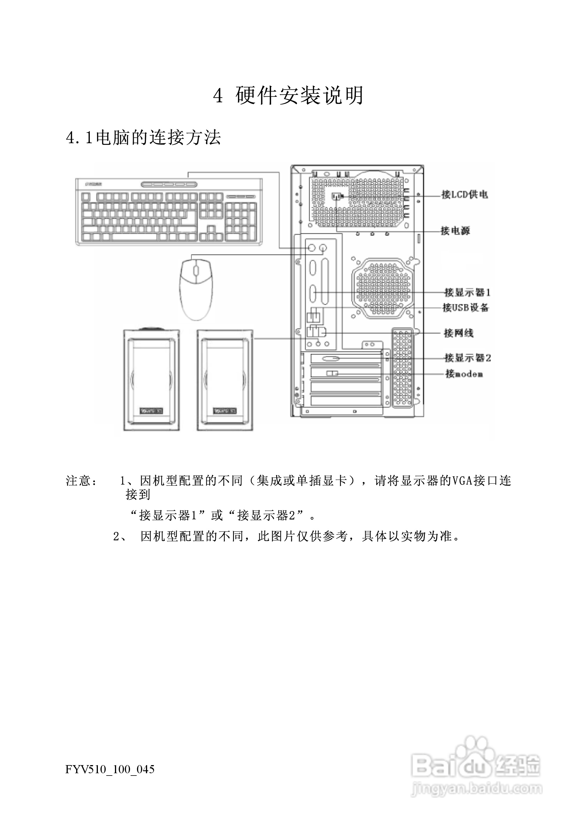 方正飞越V510系列机型使用说明书:[3]