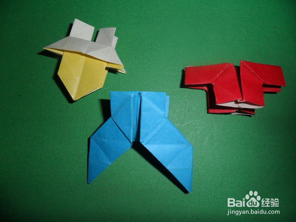 小朋友学折纸——滑稽小人