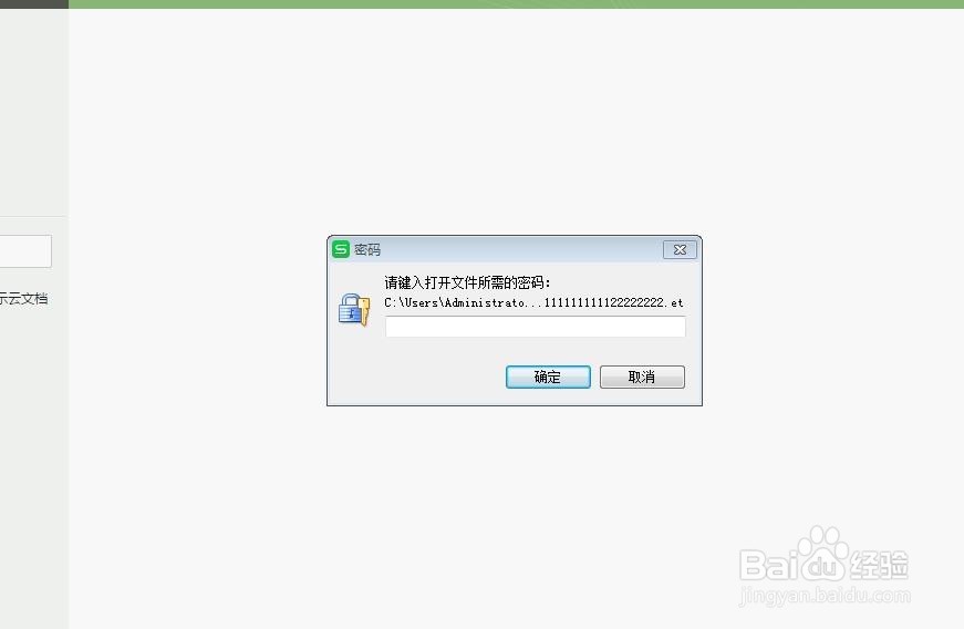 WPS电子表格怎么加密文档