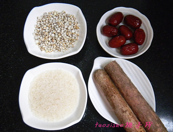 红枣薏仁山药粥