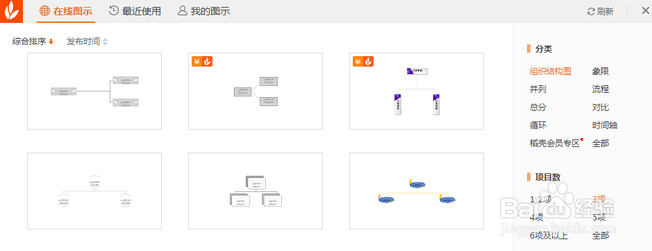 如何在PPT中插入并列关系图
