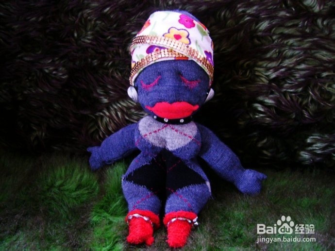 挑战纯手工~~~袜子美女~~