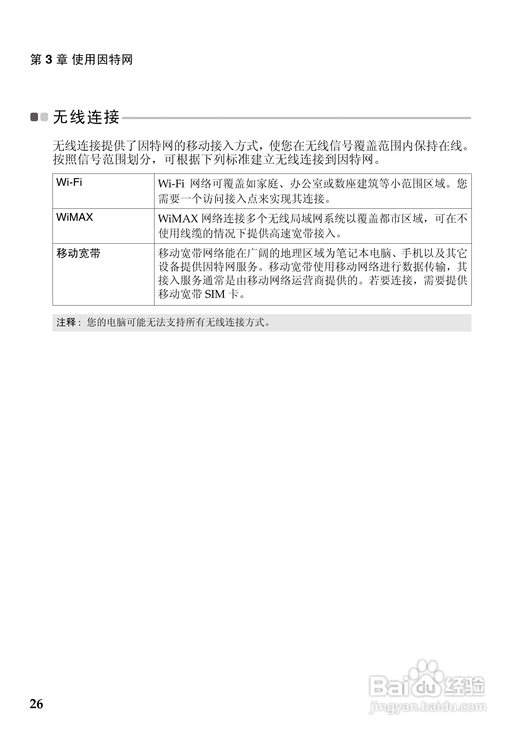 联想G470笔记本电脑使用说明书:[3]
