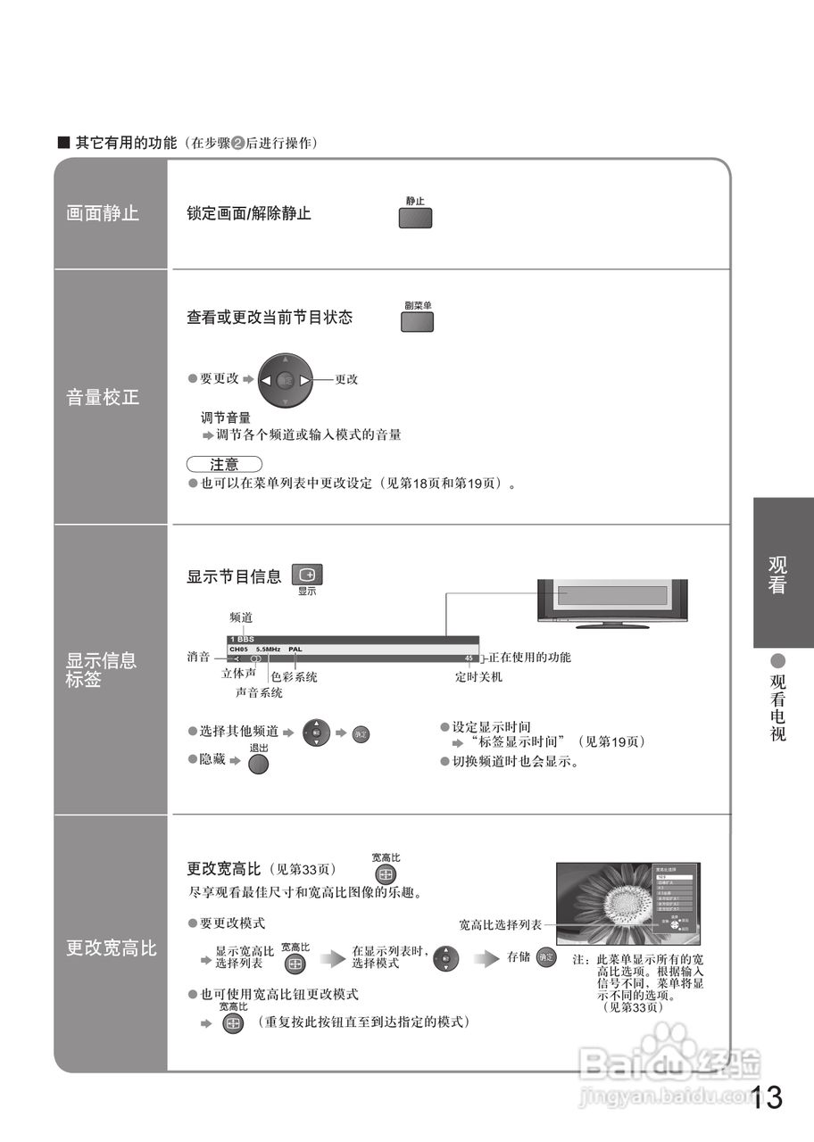 松下TC-37LZ700D液晶彩电使用说明书:[2]