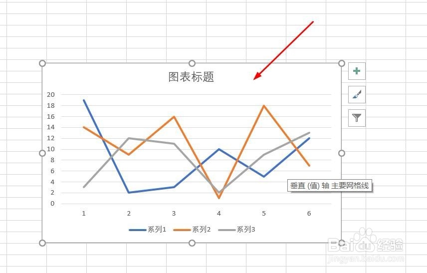 Excel数据表如何插入二维折线图
