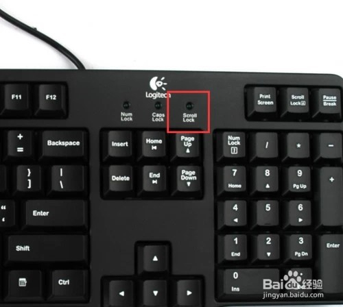 scroll lock怎么关