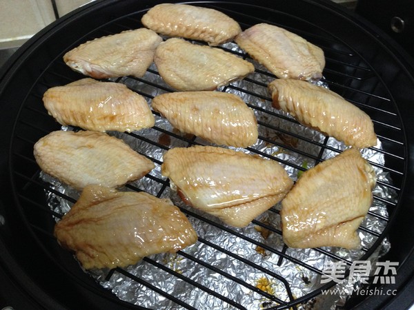 叉烧烤鸡翅的做法
