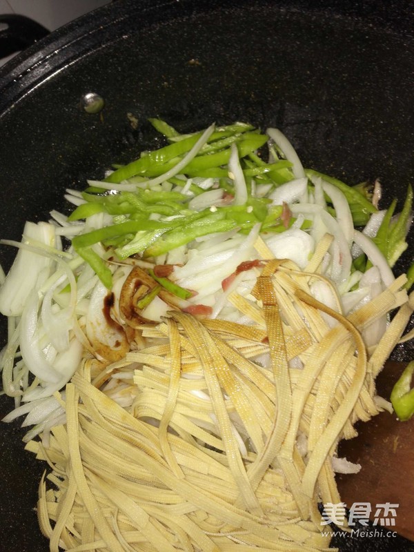 懒人做懒菜之洋葱干豆腐