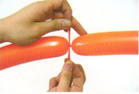 魔法气球造型系列之儿童脚踏车气球制作（上）