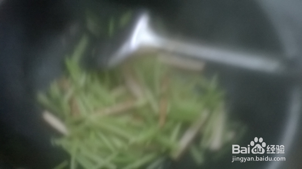 小炒：芹菜香干素什锦