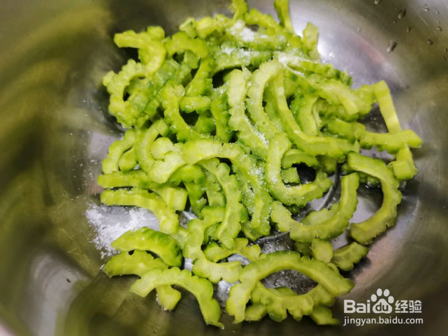 凉拌苦瓜的做法