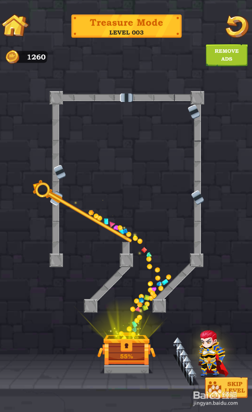 Teen Hero里Treasure Mode的LEVEL 3怎样通过