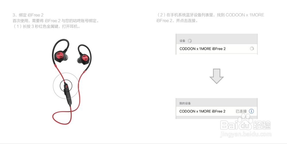 iBFree2智能心率蓝牙运动耳机用户说明指南