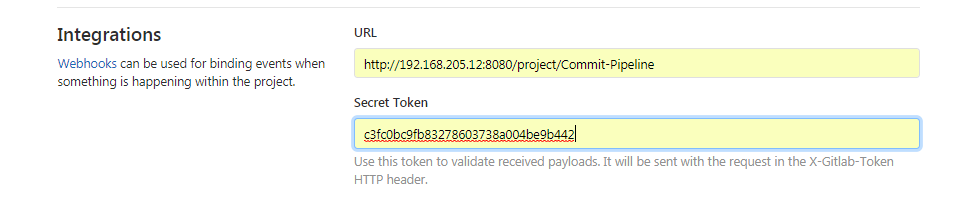 如何使用gitlab增加Webhook