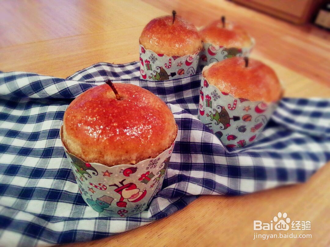 肉桂苹果面包杯的做法