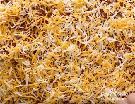 乳酪玉米面牛肉蛋糕