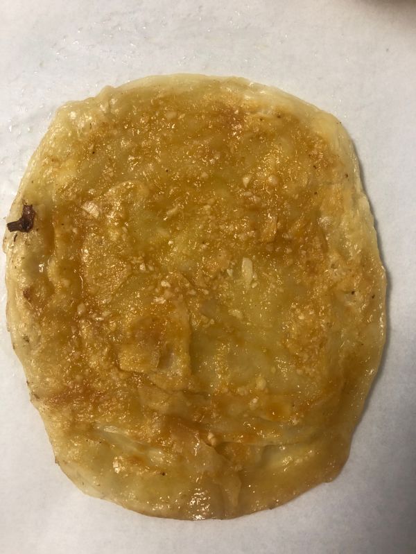 快手味噌三文鱼飞饼披萨