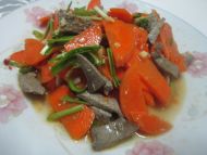 凉拌猪肝的做法