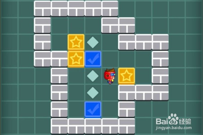 逻辑箱子手游第一关怎么通关