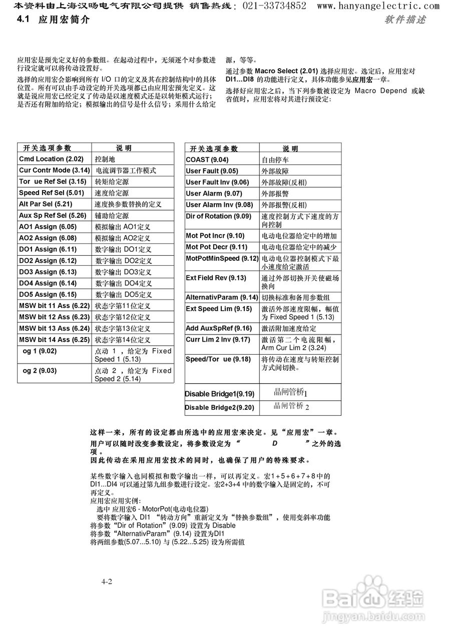 ABB DCS400直流调速器中文使用手册:[3]