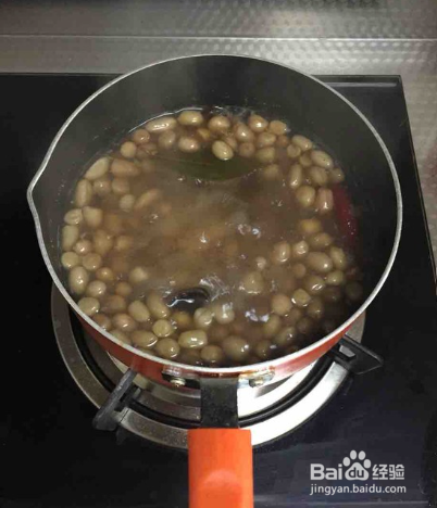 家常菜五香水煮花生