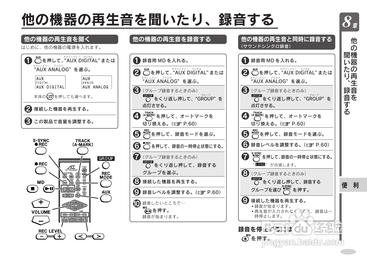 SHARP SD-CX9音响使用说明书:[3]