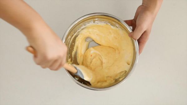 胡萝卜戚风蒸蛋糕