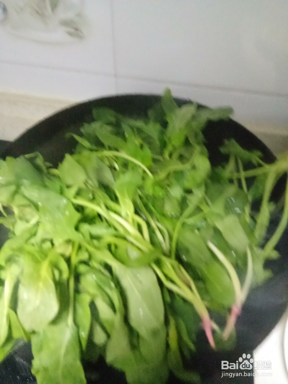 家常菠菜炒豆腐