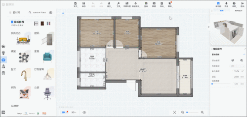 酷家乐智能布局怎么操作