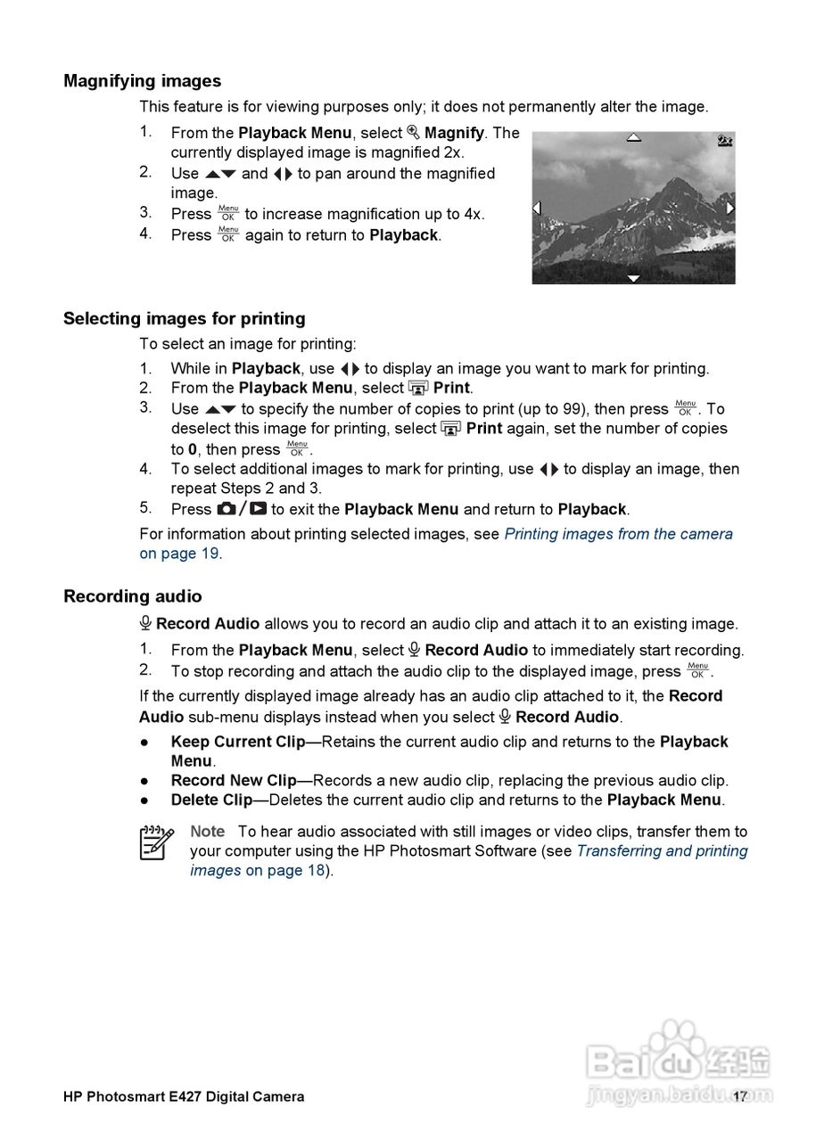 惠普Photosmart E427数码相机使用说明书:[2]