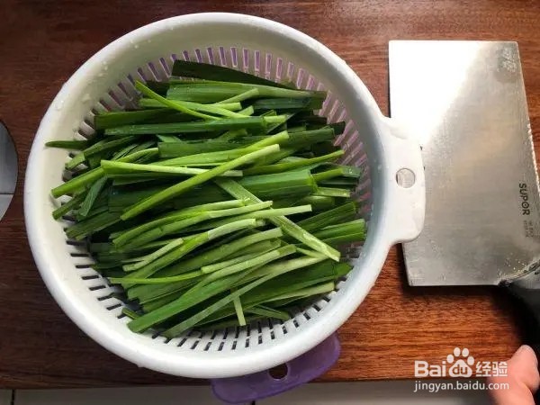 韭菜炒皮皮虾肉