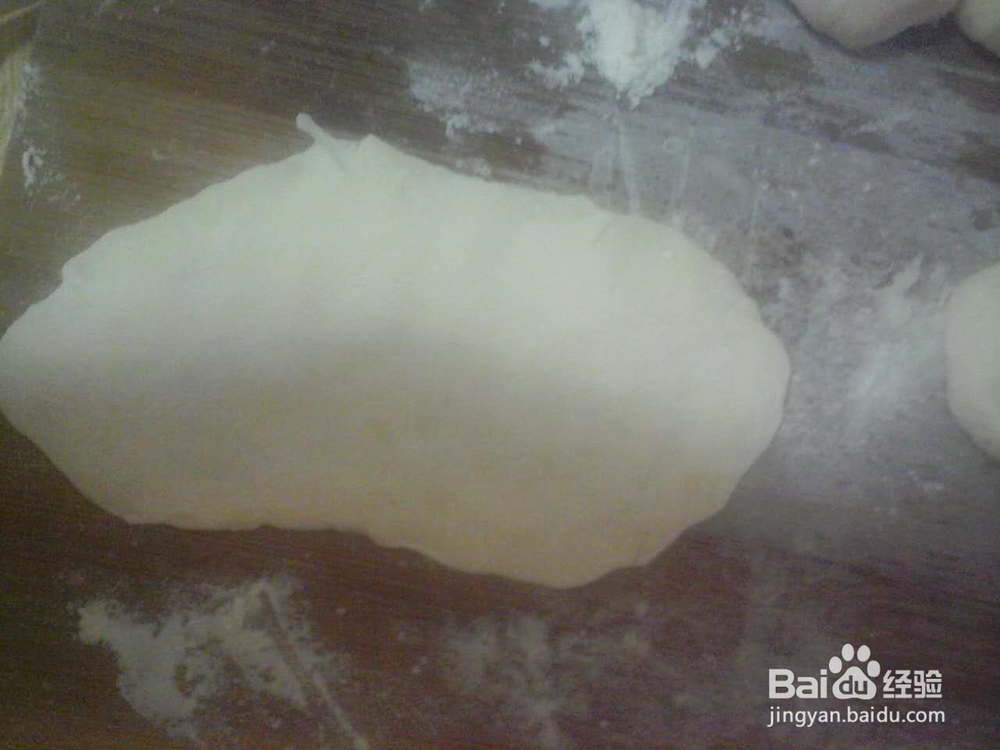 蝴蝶韭菜煎饺--没有擀面杖做煎饺