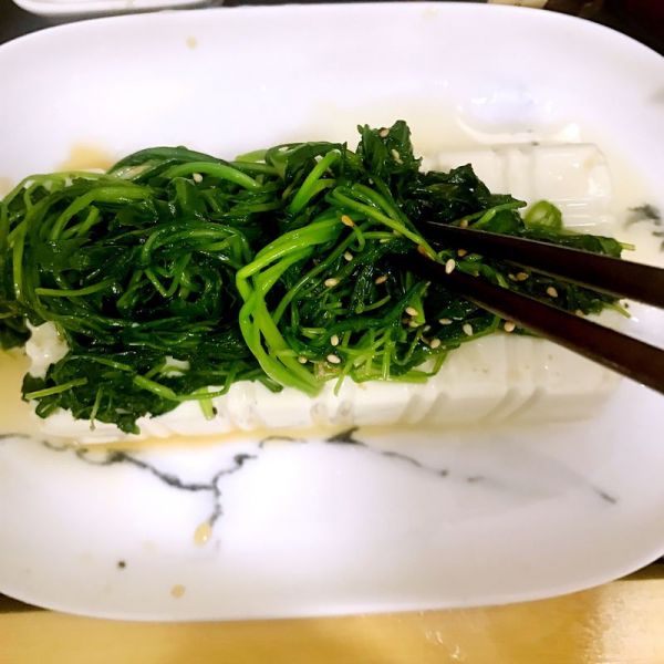 芝麻叶麻将豆腐