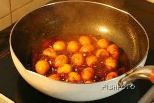 农家菜，红烧鹌鹑蛋