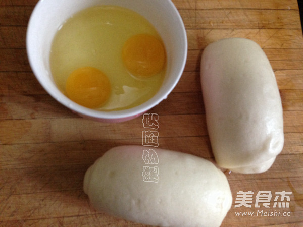 蛋煎馒头片的做法