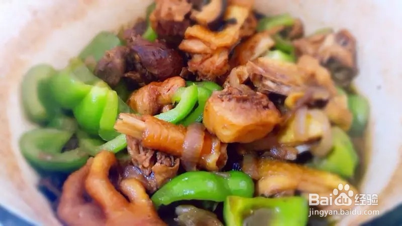 家里做的黄焖鸡