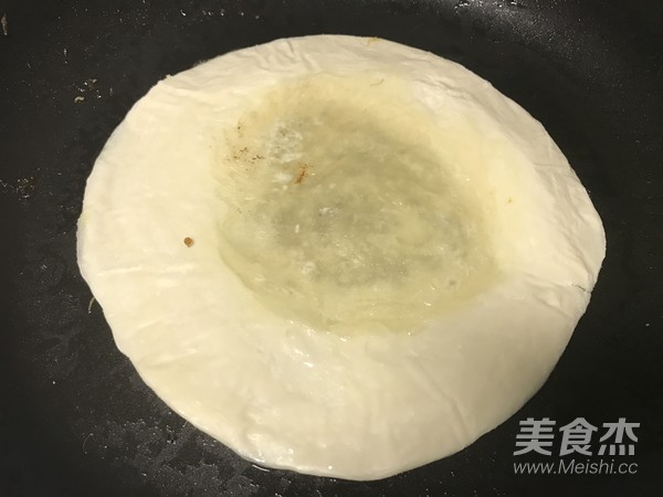 火腿蛋手抓饼