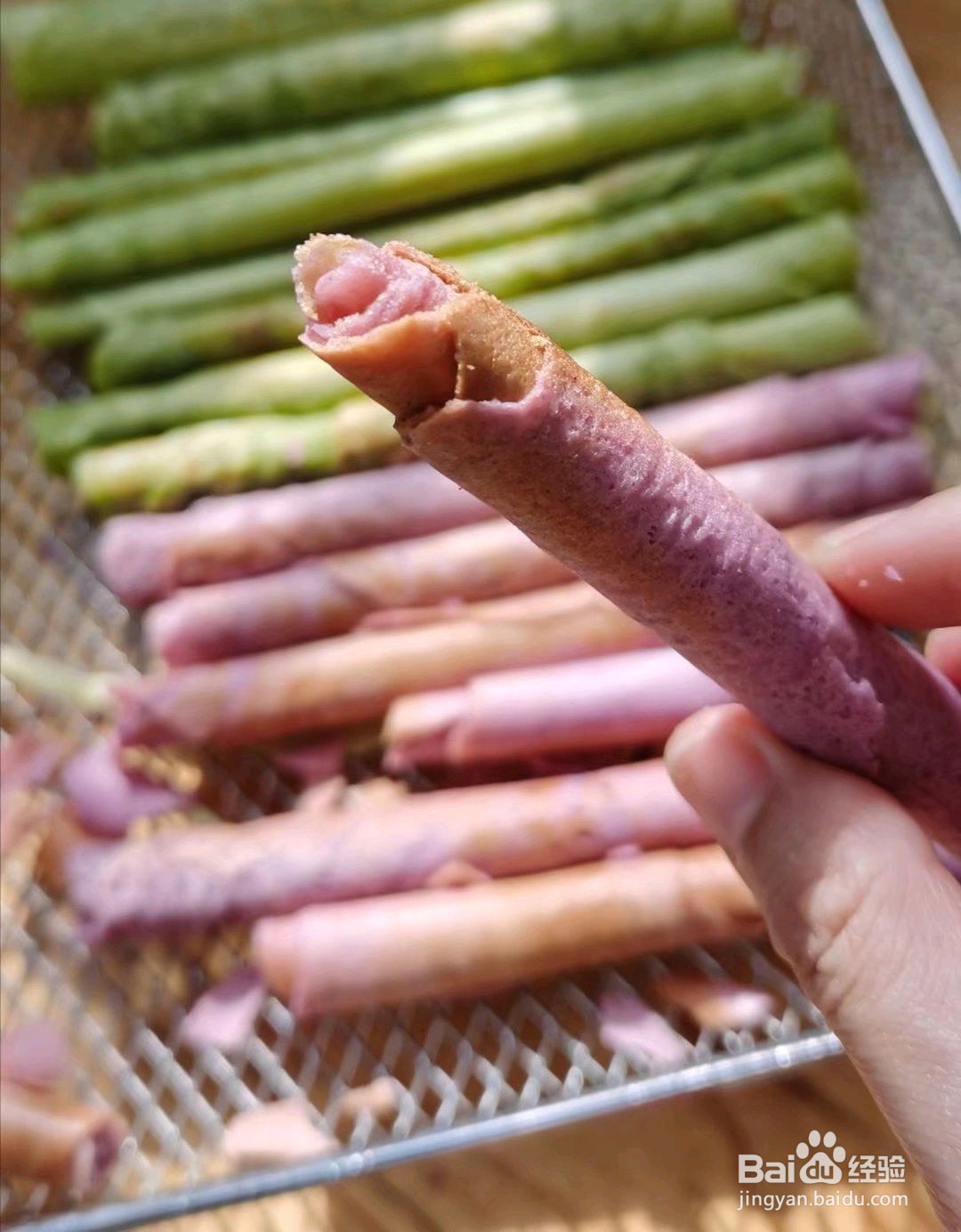 奶香低油蛋卷的做法