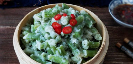 蒸豆角疙瘩的做法